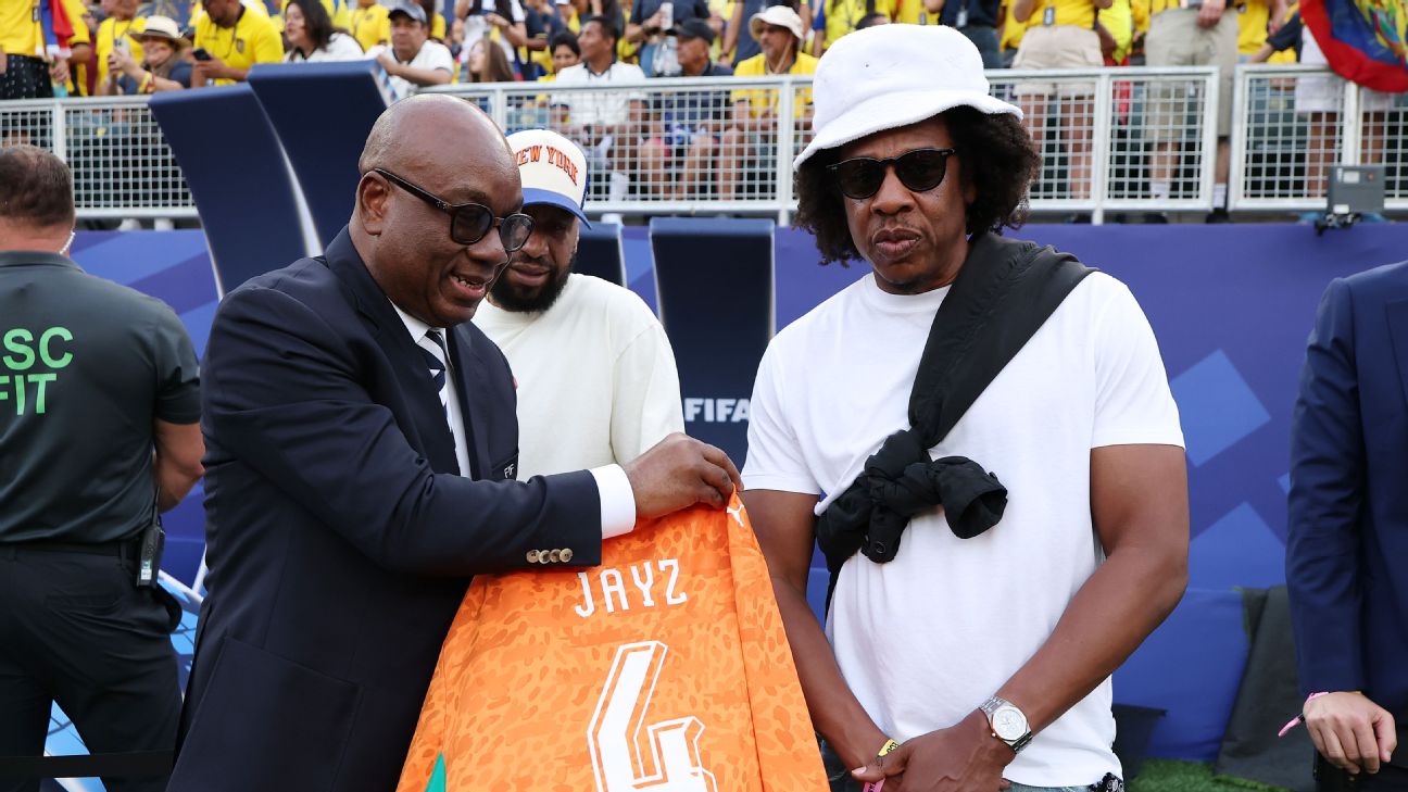 2026世界杯北美赛场：马霍姆斯、Jay-Z 等名流现身观战